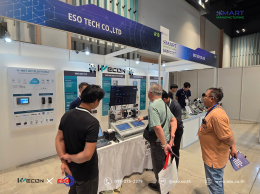 ESO TECH WECON Booth at SMART MANUFACTURING 2026