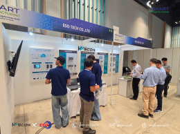 ESO TECH WECON Booth at SMART MANUFACTURING 2026