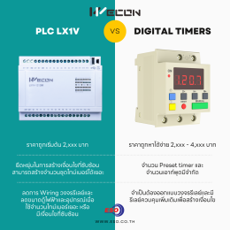 WECON LX1V and Digital Timer Comparison