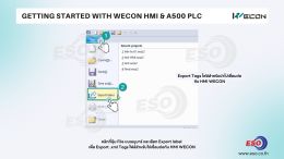 How to connect WECON HMI to WECON A500 PLC via Ethernet using PI Studio