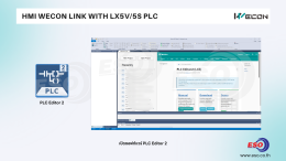 บทความสอนการเชื่อมต่อ HMI WECON กับ PLC LX5V และ LX5S