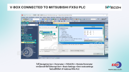 wecon-v-box-mitsubishi-fx5u-plc-remote-monitoring