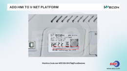 Add WECON HMI to V-NET2.0 Article