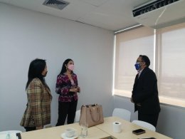 ทีมผู้บริหารจากกลุ่มบริษัท พานาโซนิค ประเทศไทย เข้าพบนายกสมาคม RESAM เพื่อนำเสนอ Modular House