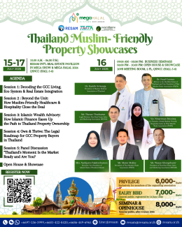 "Thailand Muslim-Friendly Property Showcases"
