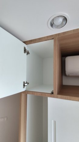 คอนโดไฮ เกษตร-เสนานิคมสเตชั่น | งานออกแบบและตกแต่งภายใน พร้อมติดตั้งบิวท์อินเฟอร์นิเจอร์ครบวงจร