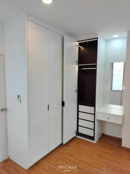 หมู่บ้านพลีโน่ แฟชั่นรามอินทรา | งานออกแบบและตกแต่งภายใน พร้อมติดตั้งบิวท์อินเฟอร์นิเจอร์ครบวงจร