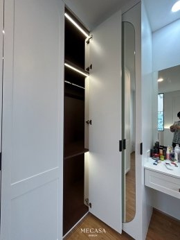 หมู่บ้านพลีโน่ แฟชั่นรามอินทรา | งานออกแบบและตกแต่งภายใน พร้อมติดตั้งบิวท์อินเฟอร์นิเจอร์ครบวงจร