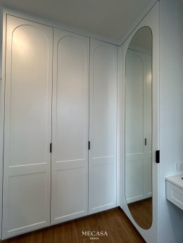 หมู่บ้านพลีโน่ แฟชั่นรามอินทรา | งานออกแบบและตกแต่งภายใน พร้อมติดตั้งบิวท์อินเฟอร์นิเจอร์ครบวงจร