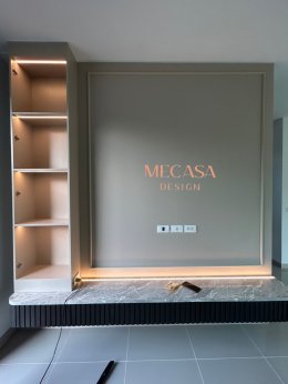 คอนโด The Rico Residence Prime | งานออกแบบและตกแต่งภายใน พร้อมติดตั้งบิวท์อินเฟอร์นิเจอร์ครบวงจร