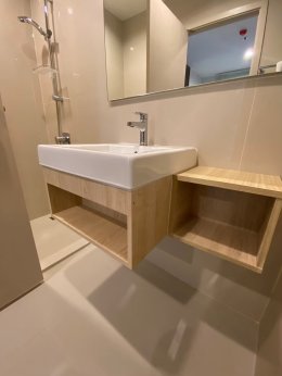 คอนโด Nue Noble Srinakarin Lasalle  | งานออกแบบและตกแต่งภายใน พร้อมติดตั้งบิวท์อินเฟอร์นิเจอร์ครบวงจร