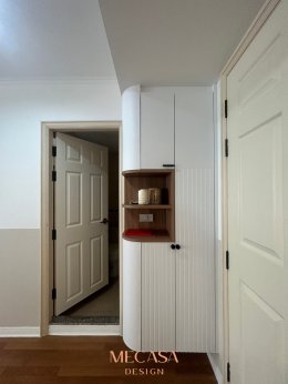 คอนโด ลุมพินีเพลส พหลสะพานควาย | งานออกแบบและตกแต่งภายใน พร้อมติดตั้งบิวท์อินเฟอร์นิเจอร์ครบวงจร