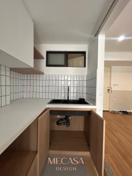 คอนโด ลุมพินีเพลส พหลสะพานควาย | งานออกแบบและตกแต่งภายใน พร้อมติดตั้งบิวท์อินเฟอร์นิเจอร์ครบวงจร