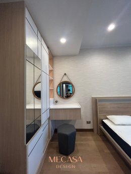 Supalai Oriental 39 | งานออกแบบและตกแต่งภายใน พร้อมติดตั้งบิวท์อินเฟอร์นิเจอร์ครบวงจร