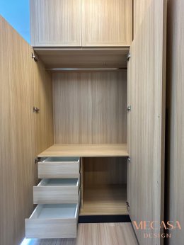 หมู่บ้านริคโค้ทาวน์พหล-สายไหม | งานออกแบบและตกแต่งภายใน พร้อมติดตั้งบิวท์อินเฟอร์นิเจอร์ครบวงจร