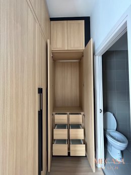 หมู่บ้านริคโค้ทาวน์พหล-สายไหม | งานออกแบบและตกแต่งภายใน พร้อมติดตั้งบิวท์อินเฟอร์นิเจอร์ครบวงจร