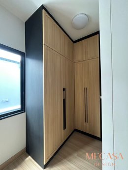 หมู่บ้านริคโค้ทาวน์พหล-สายไหม | งานออกแบบและตกแต่งภายใน พร้อมติดตั้งบิวท์อินเฟอร์นิเจอร์ครบวงจร