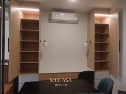 คอนโด XT พญาไท | งานออกแบบและตกแต่งภายใน พร้อมติดตั้งบิวท์อินเฟอร์นิเจอร์ครบวงจร