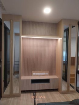 คอนโด XT พญาไท | งานออกแบบและตกแต่งภายใน พร้อมติดตั้งบิวท์อินเฟอร์นิเจอร์ครบวงจร