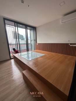 คอนโด XT พญาไท | งานออกแบบและตกแต่งภายใน พร้อมติดตั้งบิวท์อินเฟอร์นิเจอร์ครบวงจร