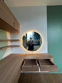 คอนโด plenipotentiary พหลโยธิน-สายไหม 62 | งานออกแบบและตกแต่งภายใน พร้อมติดตั้งบิวท์อินเฟอร์นิเจอร์ครบวงจร