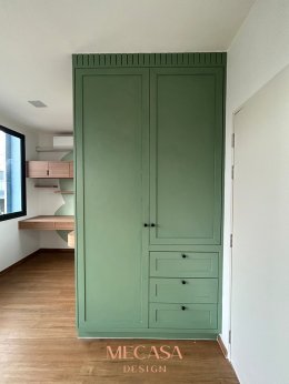 คอนโด plenipotentiary พหลโยธิน-สายไหม 62 | งานออกแบบและตกแต่งภายใน พร้อมติดตั้งบิวท์อินเฟอร์นิเจอร์ครบวงจร