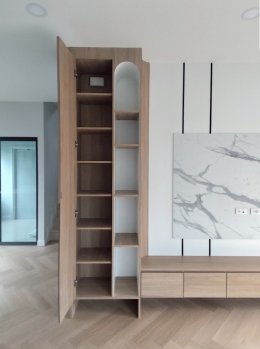 เพอร์เฟค พาร์ค สุวรรณภูมิ | งานออกแบบและตกแต่งภายใน พร้อมติดตั้งบิวท์อินเฟอร์นิเจอร์ครบวงจร