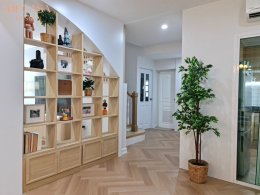 หมู่บ้านแกรนคาเนลประชาชื่น | งานออกแบบและตกแต่งภายใน พร้อมติดตั้งบิวท์อินเฟอร์นิเจอร์ครบวงจร