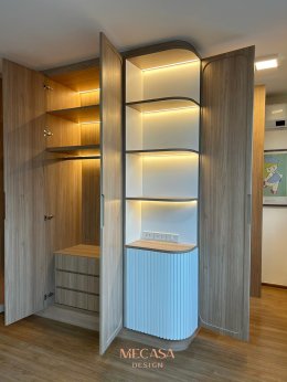 คอนโด Pleno พระราม9 | งานออกแบบและตกแต่งภายใน พร้อมติดตั้งบิวท์อินเฟอร์นิเจอร์ครบวงจร