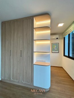 คอนโด Pleno พระราม9 | งานออกแบบและตกแต่งภายใน พร้อมติดตั้งบิวท์อินเฟอร์นิเจอร์ครบวงจร