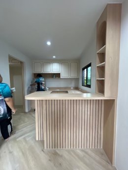 หมู่บ้านฟ้า กรีนเนอรี่ นีโอลารังสิตคลอง2 | งานออกแบบและตกแต่งภายใน พร้อมติดตั้งบิวท์อินเฟอร์นิเจอร์ครบวงจร