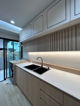 หมู่บ้านฟ้า กรีนเนอรี่ นีโอลารังสิตคลอง2 | งานออกแบบและตกแต่งภายใน พร้อมติดตั้งบิวท์อินเฟอร์นิเจอร์ครบวงจร