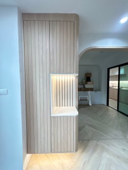 หมู่บ้านฟ้า กรีนเนอรี่ นีโอลารังสิตคลอง2 | งานออกแบบและตกแต่งภายใน พร้อมติดตั้งบิวท์อินเฟอร์นิเจอร์ครบวงจร