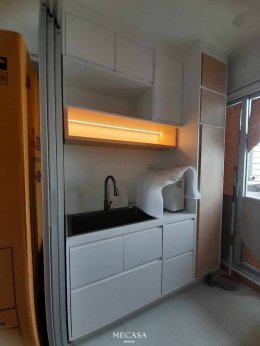 คอนโด The president สาทร ราชพฤกษ์ | งานออกแบบและตกแต่งภายใน พร้อมติดตั้งบิวท์อินเฟอร์นิเจอร์ครบวงจร