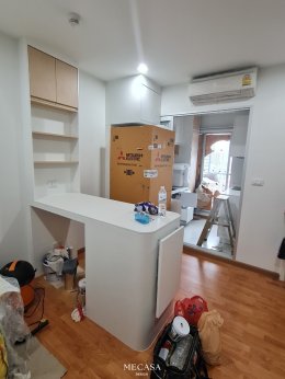 คอนโด The president สาทร ราชพฤกษ์ | งานออกแบบและตกแต่งภายใน พร้อมติดตั้งบิวท์อินเฟอร์นิเจอร์ครบวงจร