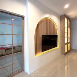 เฌอคูณสุขุมวิท77  | งานออกแบบและตกแต่งภายใน พร้อมติดตั้งบิวท์อินเฟอร์นิเจอร์ครบวงจร