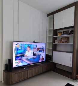 โครงการบ้านนินญา ราชพฤกษ์ อ.ปากเกร็ด นนทบุรี | งานออกแบบและตกแต่งภายใน พร้อมติดตั้งบิวท์อินเฟอร์นิเจอร์ครบวงจร