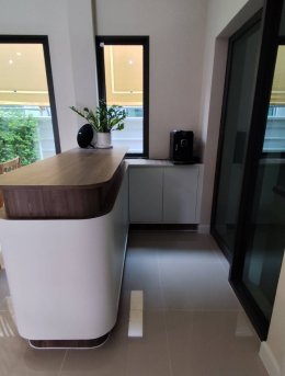 โครงการบ้านนินญา ราชพฤกษ์ อ.ปากเกร็ด นนทบุรี | งานออกแบบและตกแต่งภายใน พร้อมติดตั้งบิวท์อินเฟอร์นิเจอร์ครบวงจร