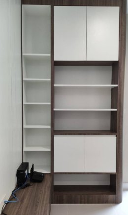 โครงการบ้านนินญา ราชพฤกษ์ อ.ปากเกร็ด นนทบุรี | งานออกแบบและตกแต่งภายใน พร้อมติดตั้งบิวท์อินเฟอร์นิเจอร์ครบวงจร