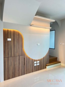 โครงการบ้านกลางเมืองราชพฤษ์ สาธร | งานออกแบบและตกแต่งภายใน พร้อมติดตั้งบิวท์อินเฟอร์นิเจอร์ครบวงจร