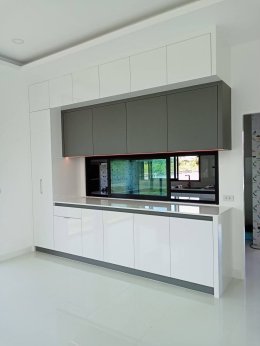 คูบางหลวง อ.ลาดหลุมแก้ว จ.ปทุมธานี | งานออกแบบและตกแต่งภายใน พร้อมติดตั้งบิวท์อินเฟอร์นิเจอร์ครบวงจร