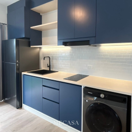 วิลลาจจิโอ สุขสวัสดิ์-ประชาอุทิศ | งานออกแบบและตกแต่งภายใน พร้อมติดตั้งบิวท์อินเฟอร์นิเจอร์ครบวงจร