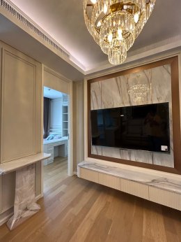 คอนโด The saint residences  | งานออกแบบและตกแต่งภายใน พร้อมติดตั้งบิวท์อินเฟอร์นิเจอร์ครบวงจร