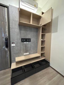 ริธิ เจริญกรุง พาวิลเลี่ยม | งานออกแบบและตกแต่งภายใน พร้อมติดตั้งบิวท์อินเฟอร์นิเจอร์ครบวงจร