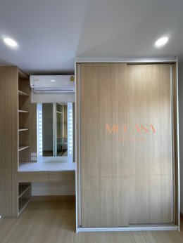 คอนโด วาแรนด้ารามคำแหง | งานออกแบบและตกแต่งภายใน พร้อมติดตั้งบิวท์อินเฟอร์นิเจอร์ครบวงจร