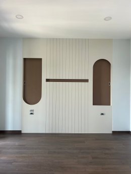 หมู่บ้านมิลตันเรสซิเดนซ์ | งานออกแบบและตกแต่งภายใน พร้อมติดตั้งบิวท์อินเฟอร์นิเจอร์ครบวงจร