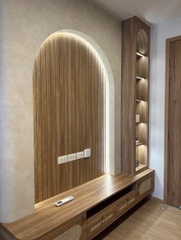 The Line Vibe Condo | งานออกแบบและตกแต่งภายใน พร้อมติดตั้งบิวท์อินเฟอร์นิเจอร์ครบวงจร