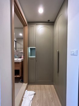 The Line Vibe Condo | งานออกแบบและตกแต่งภายใน พร้อมติดตั้งบิวท์อินเฟอร์นิเจอร์ครบวงจร