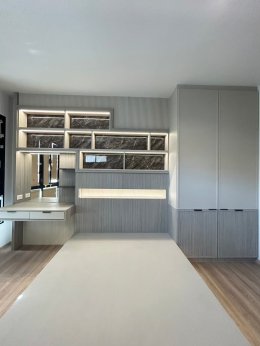 เอสตันลาดกระบัง-สุวรรณภูมิ | งานออกแบบและตกแต่งภายใน พร้อมติดตั้งบิวท์อินเฟอร์นิเจอร์ครบวงจร