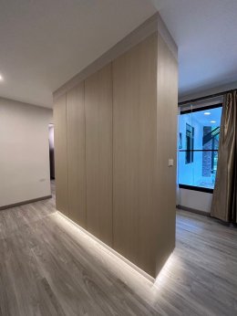 หมู่บ้านมัณฑณากัลปพฤกษ์-วงแหวน | งานออกแบบและตกแต่งภายใน พร้อมติดตั้งบิวท์อินเฟอร์นิเจอร์ครบวงจร